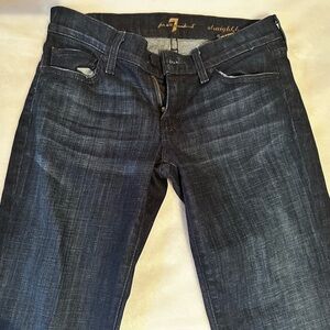 7 for all Mankind jeans size 25 (in US size 2) Straight Leg